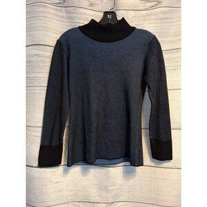 NWT Angel Ribbed Knit Pullover Sweater Top W/ Mock Neck Size XS